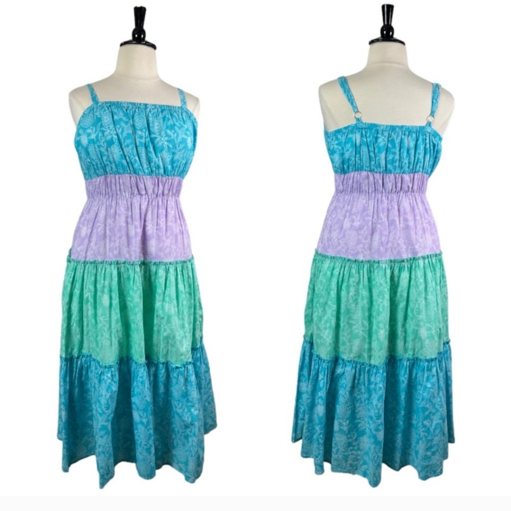 Tiered ruffle Maxi dress